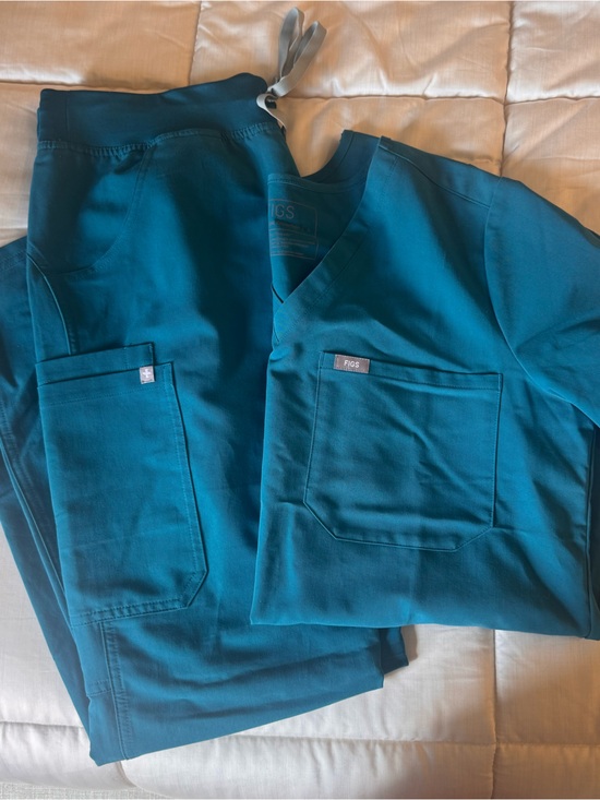 Figs Pants - FIGS *Pacific* Blue Scrub SET